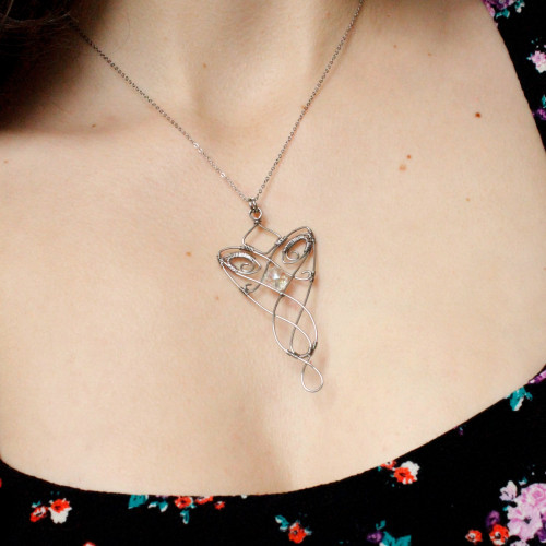 Náhrdelník Evenstar s Aqua Aura