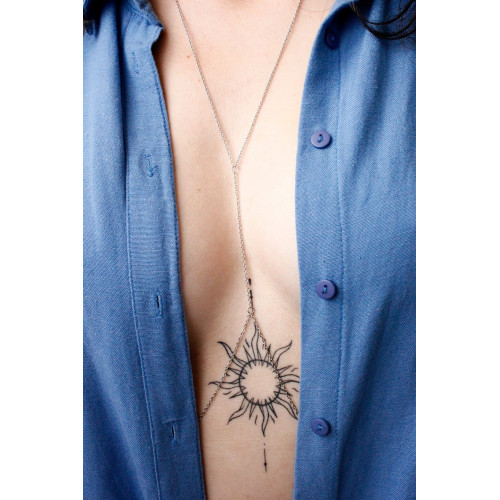 Guličková retiazka na telo