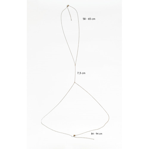 Guličková retiazka na telo