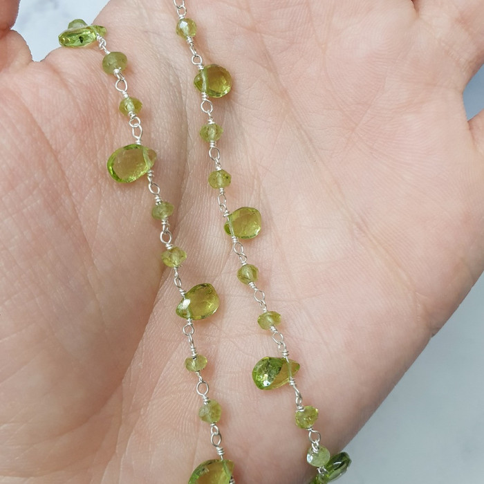 Náhrdelník Olivín