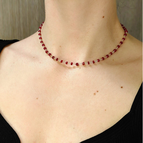 Náhrdelník Rubín