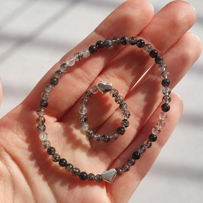 Turmalín v krištáli Set