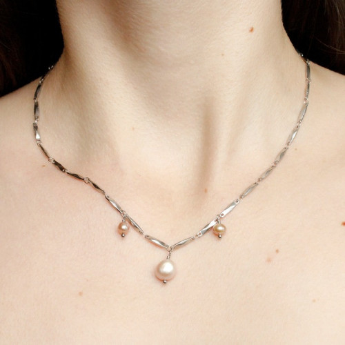 Náhrdelník s Riečnymi perlami