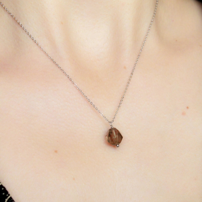 Náhrdelník Záhneda | Oceľ | Denael | Kamienok